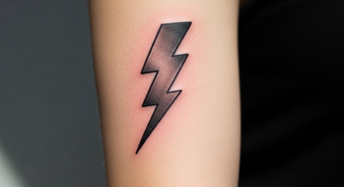 21 Vintage Lightning Bolt Tattoo Designs That Feel Classic
