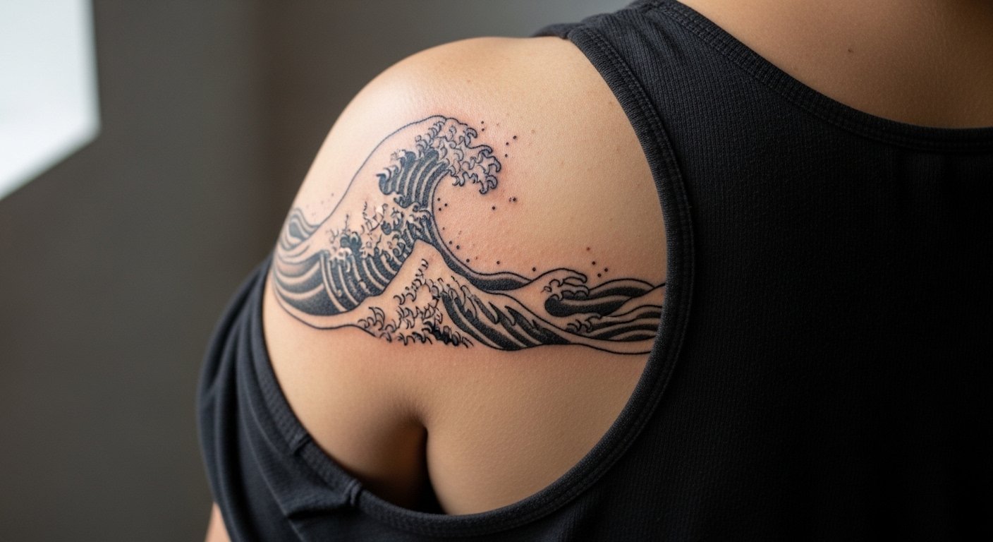 21 Elegant High Contrast Tattoo Designs