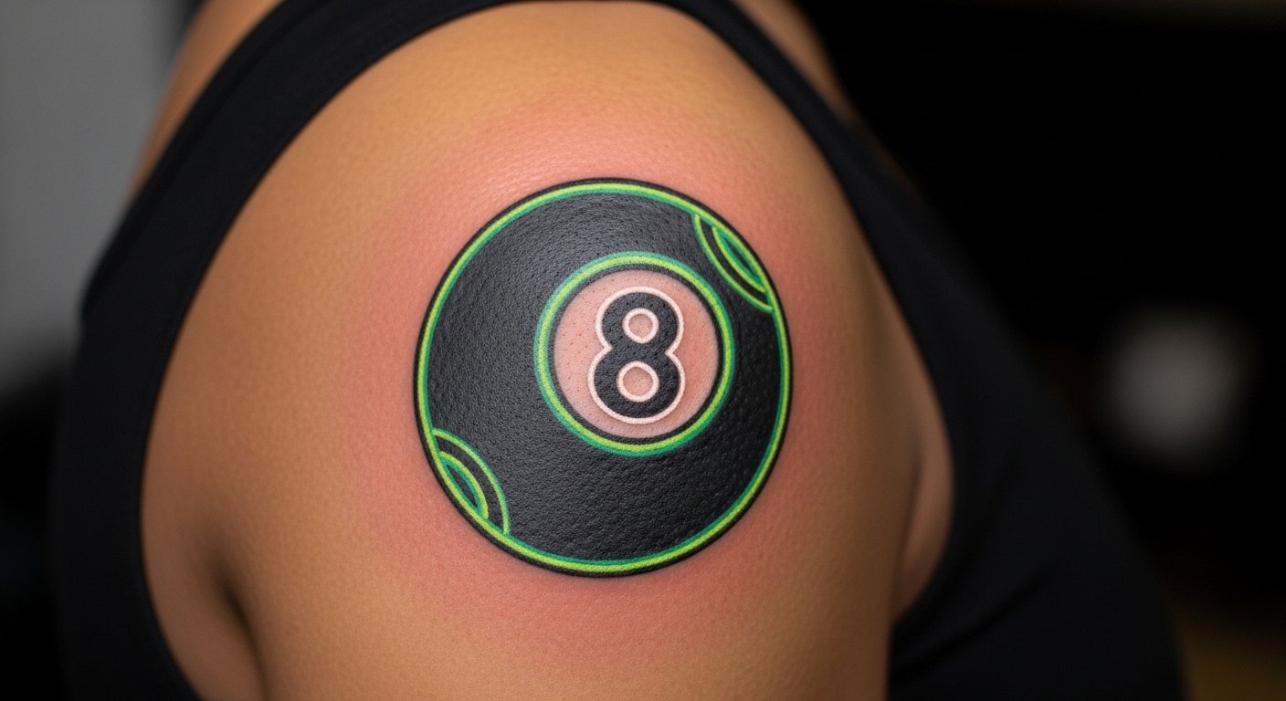 21 Cool 8 Ball Tattoo Art Ideas